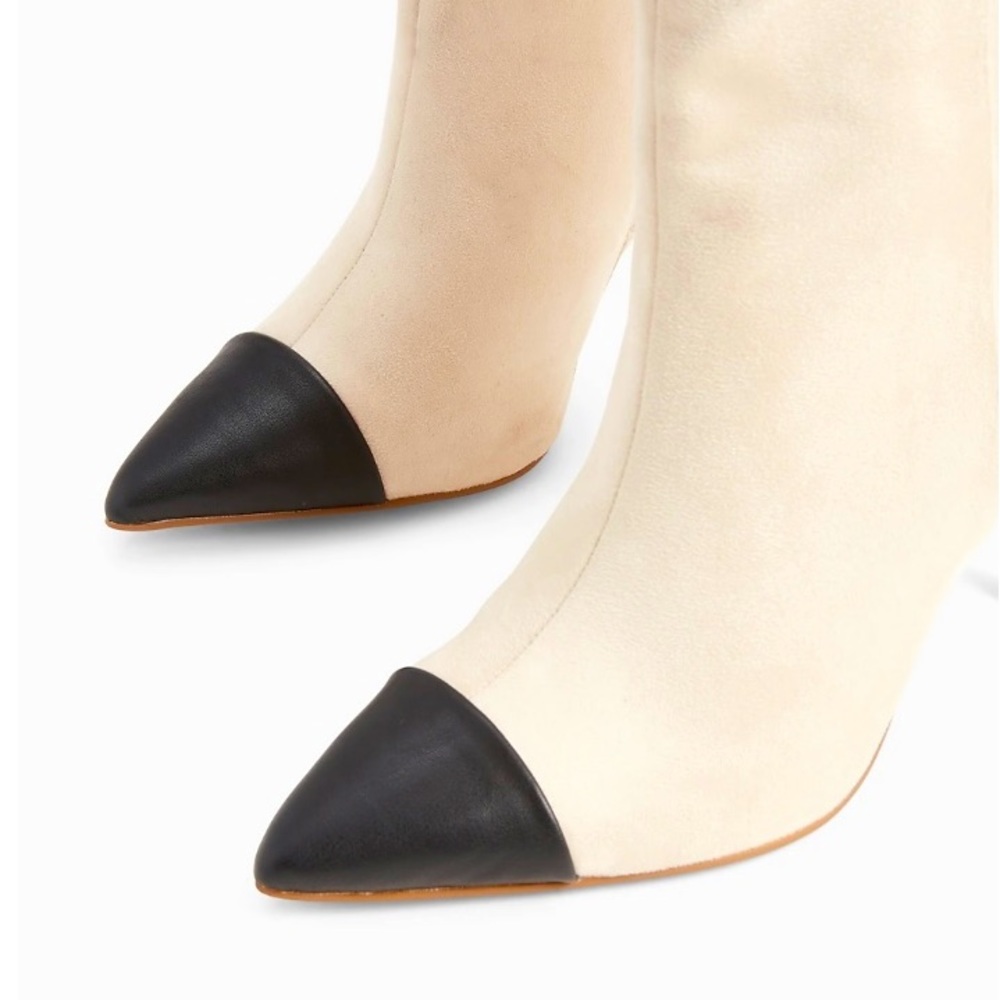 Tall Toe-Cap Boots
